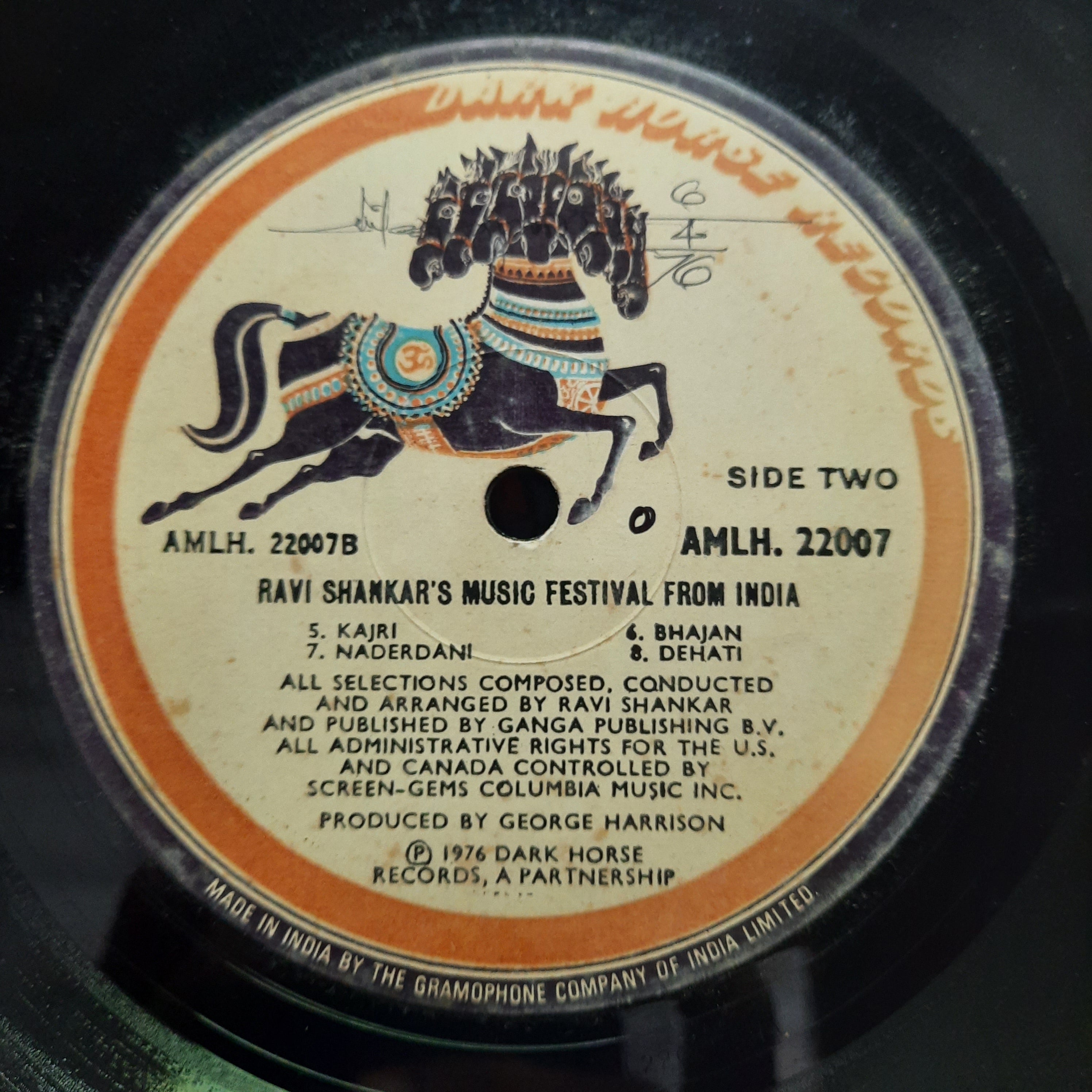 Ravi Shankar  - Ravi Shankar'S Music Festival From India (Vinyl)