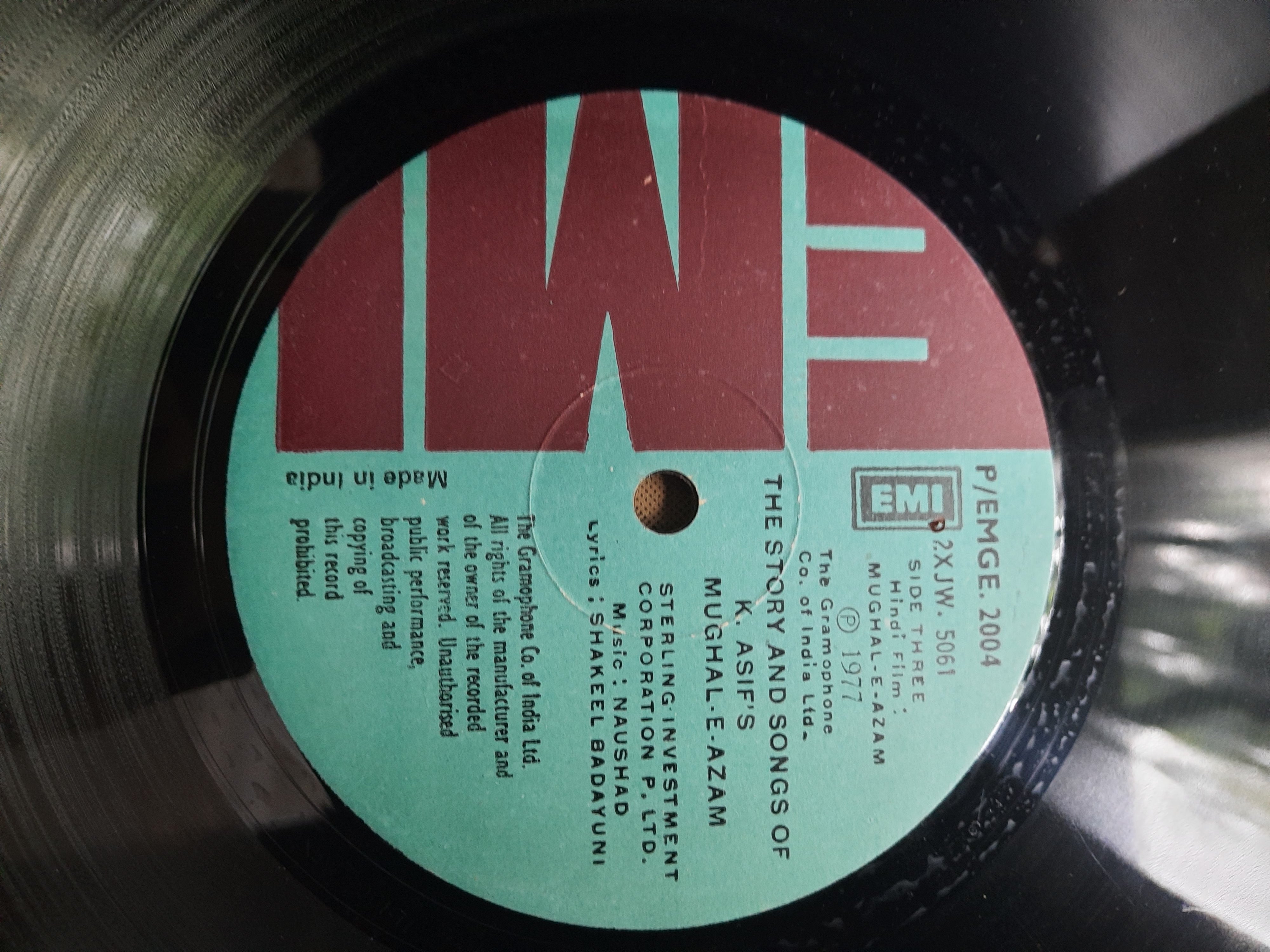 Naushad, Shakeel Badayuni  - The Story And Songs Of K. Asif'S Mughal-E-Azam (Vinyl)