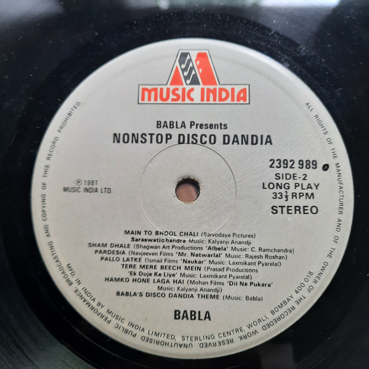 Babla - Nonstop Disco Dandia (Vinyl)