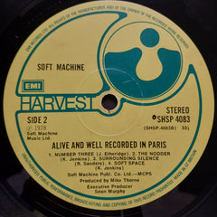 Soft Machine  - Alive And Well Recorded In Paris (Vinyl)