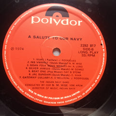 The Indian Navy Band  - A Salute To Our Band (Vinyl)