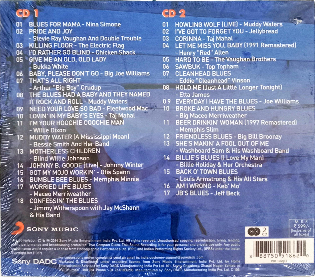 Moods For -  Blues (CD)