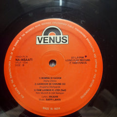 Anjaan, Bappi Lahiri  - Na-Insaafi (Vinyl)