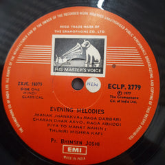 Bhimsen Joshi - Evening & Morning Melodies (Vinyl)