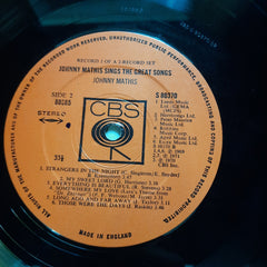 Johnny Mathis  - Johnny Mathis Sings The Great Songs (Vinyl)