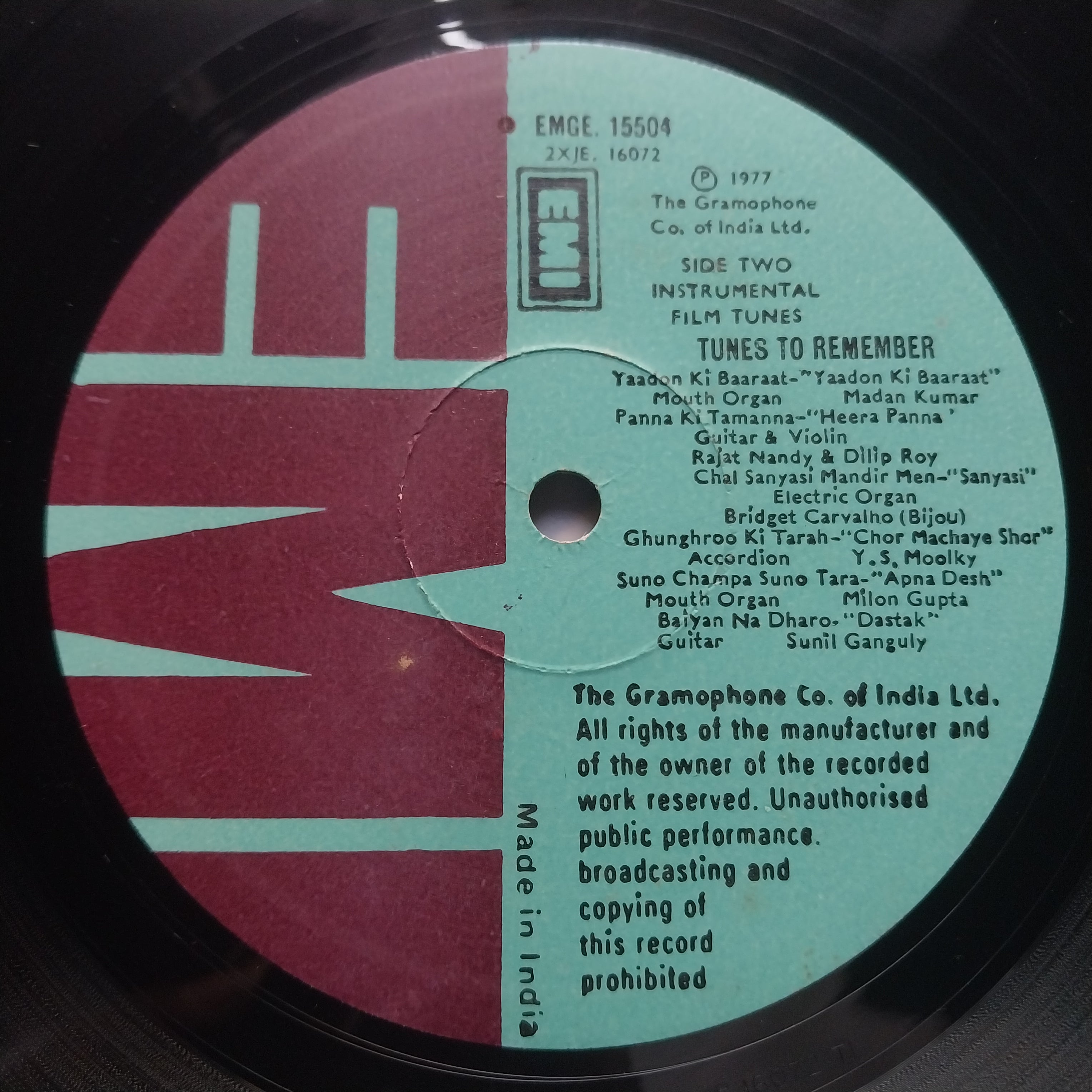 Various  - Tunes To Remember (Vinyl)