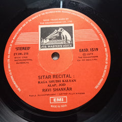 Ravi Shankar  - Sitar Recital (Vinyl)