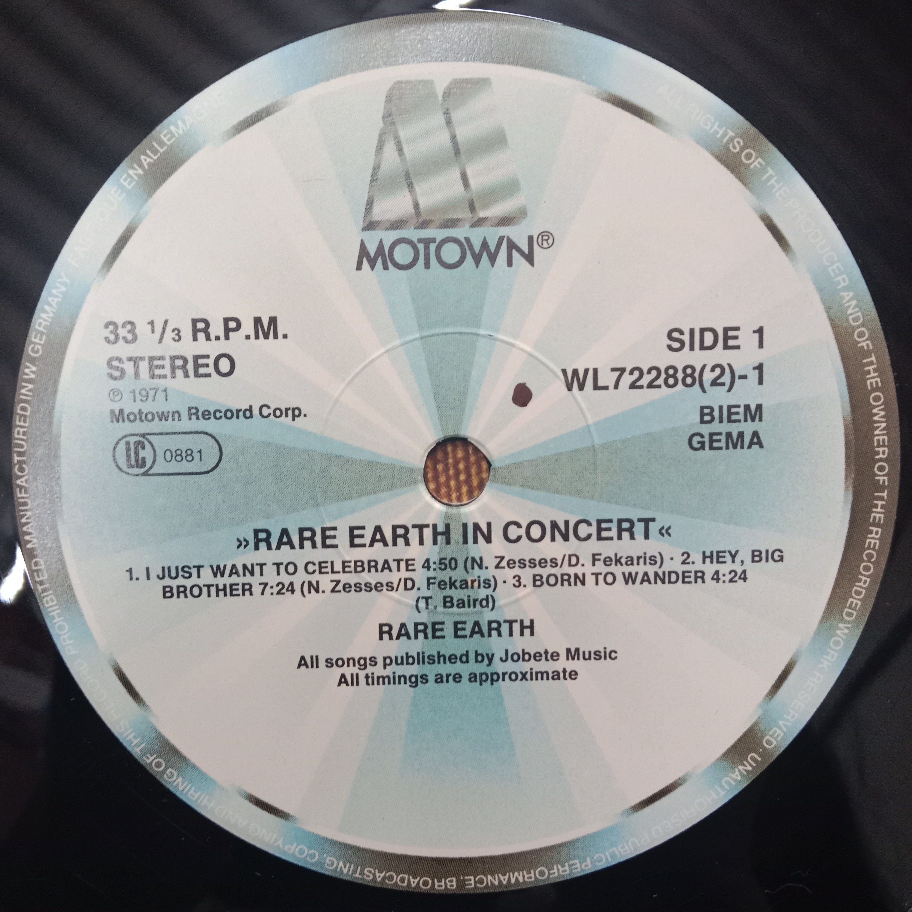 Rare Earth  - Rare Earth In Concert  (Vinyl)