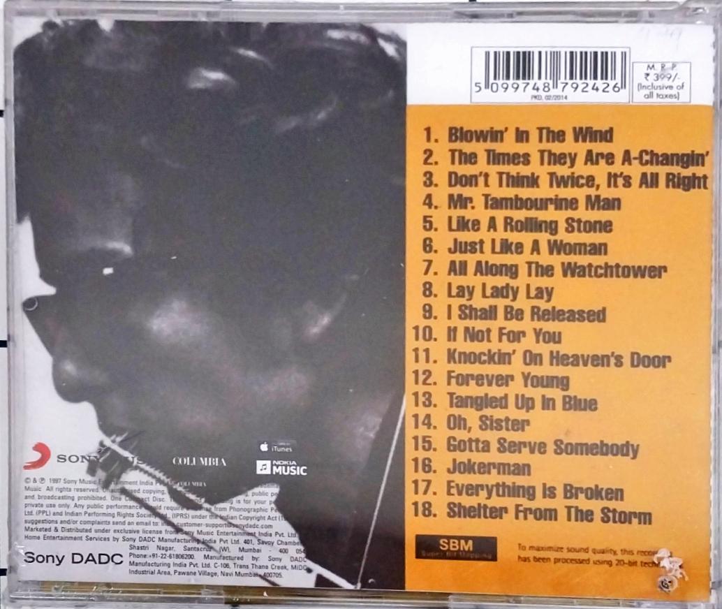 Bob Dylan - The Best Of Bob Dylan (CD)