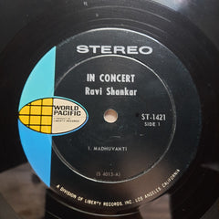 Ravi Shankar  - In Concert  (Vinyl)