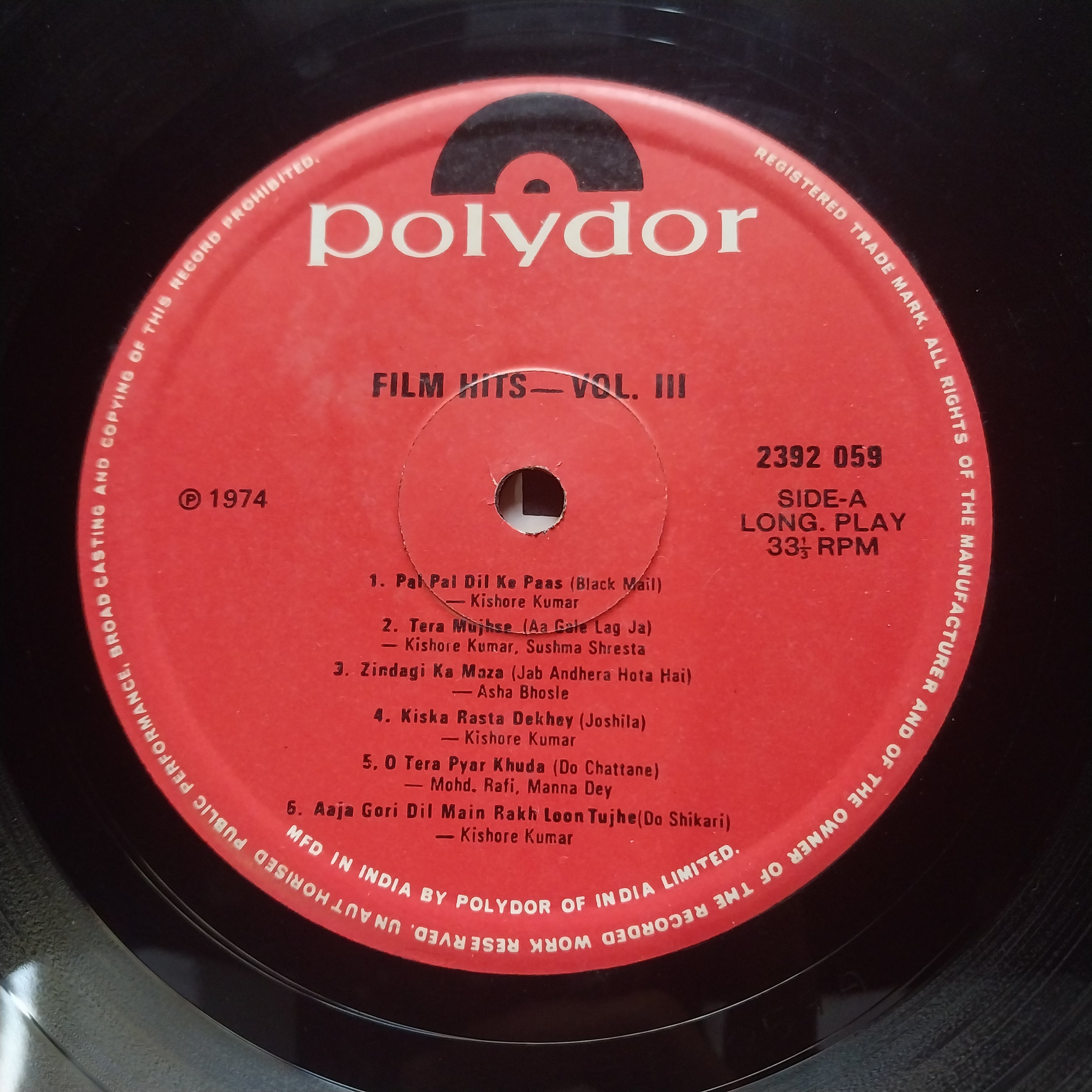 Film Hits  - Vol.3 (Vinyl)