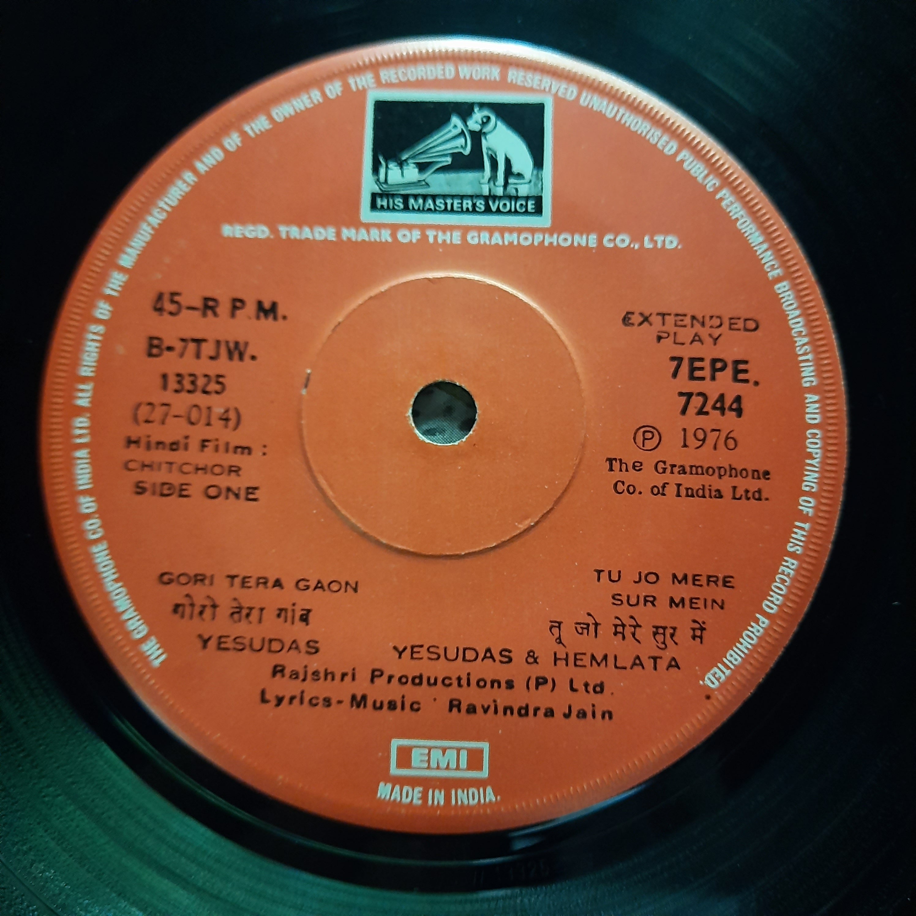 Ravindra Jain  - Chitchor (45-RPM)