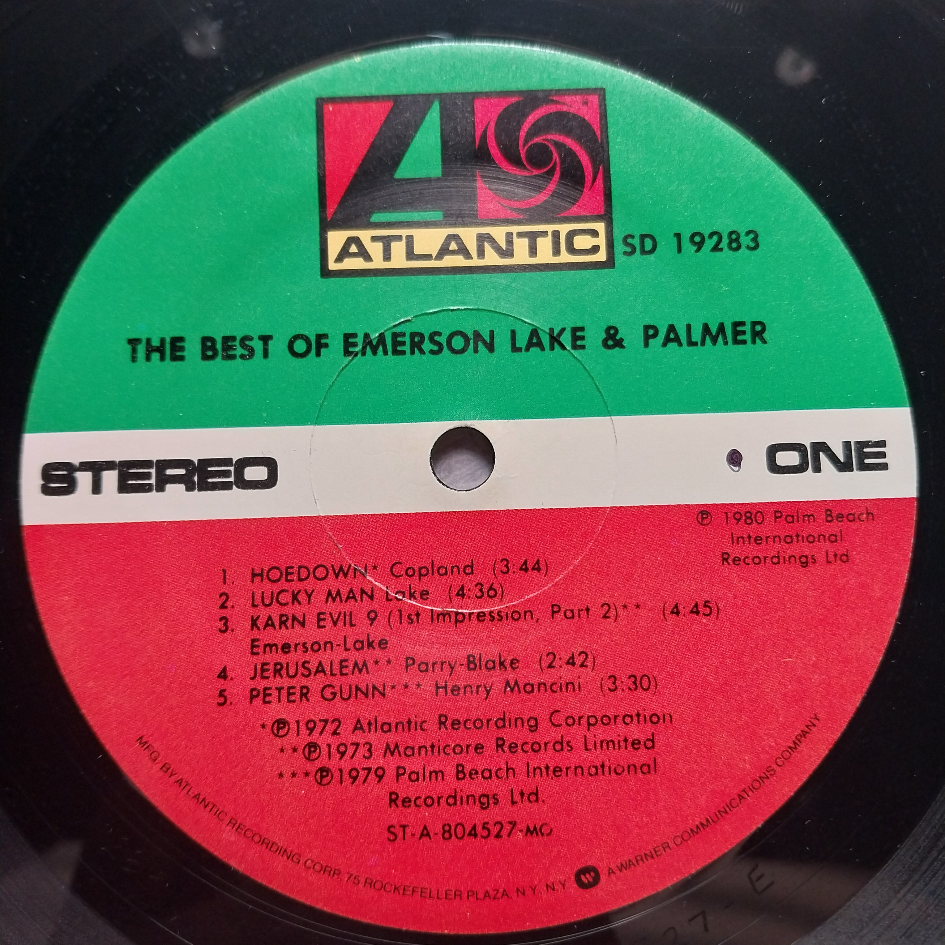 Emerson, Lake & Palmer  - The Best Of Emerson Lake & Palmer (Vinyl)