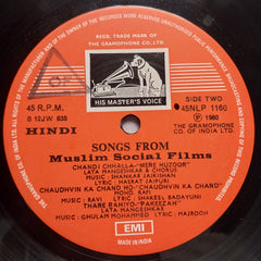 Various  - Songs From Muslim Social Films (Vinyl)