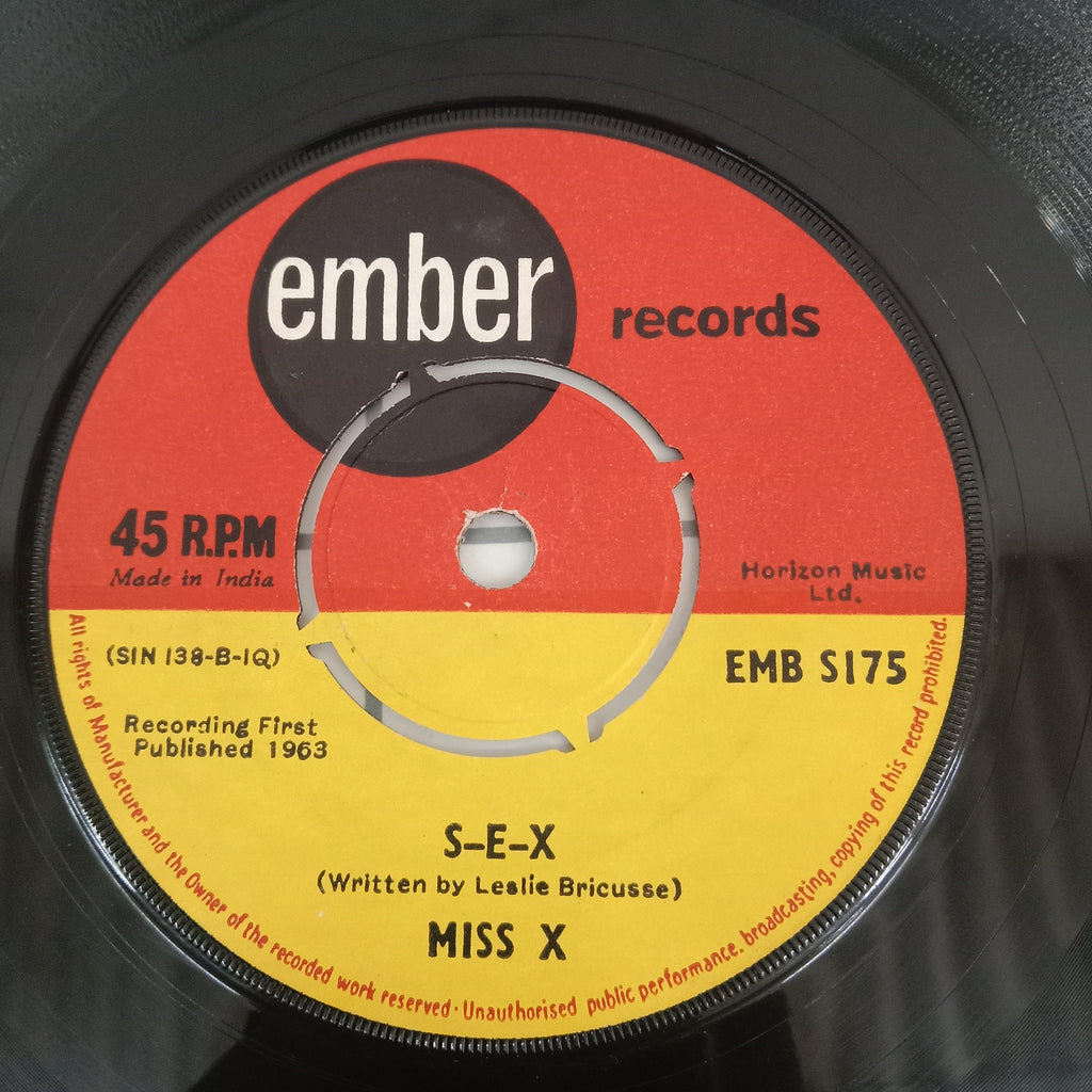 Miss X -  Christine (45-RPM)