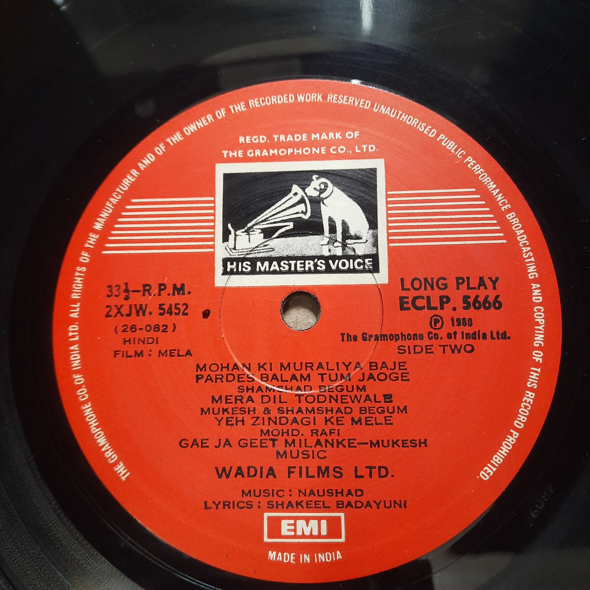Naushad, Shakeel Badayuni - Mela (Vinyl)