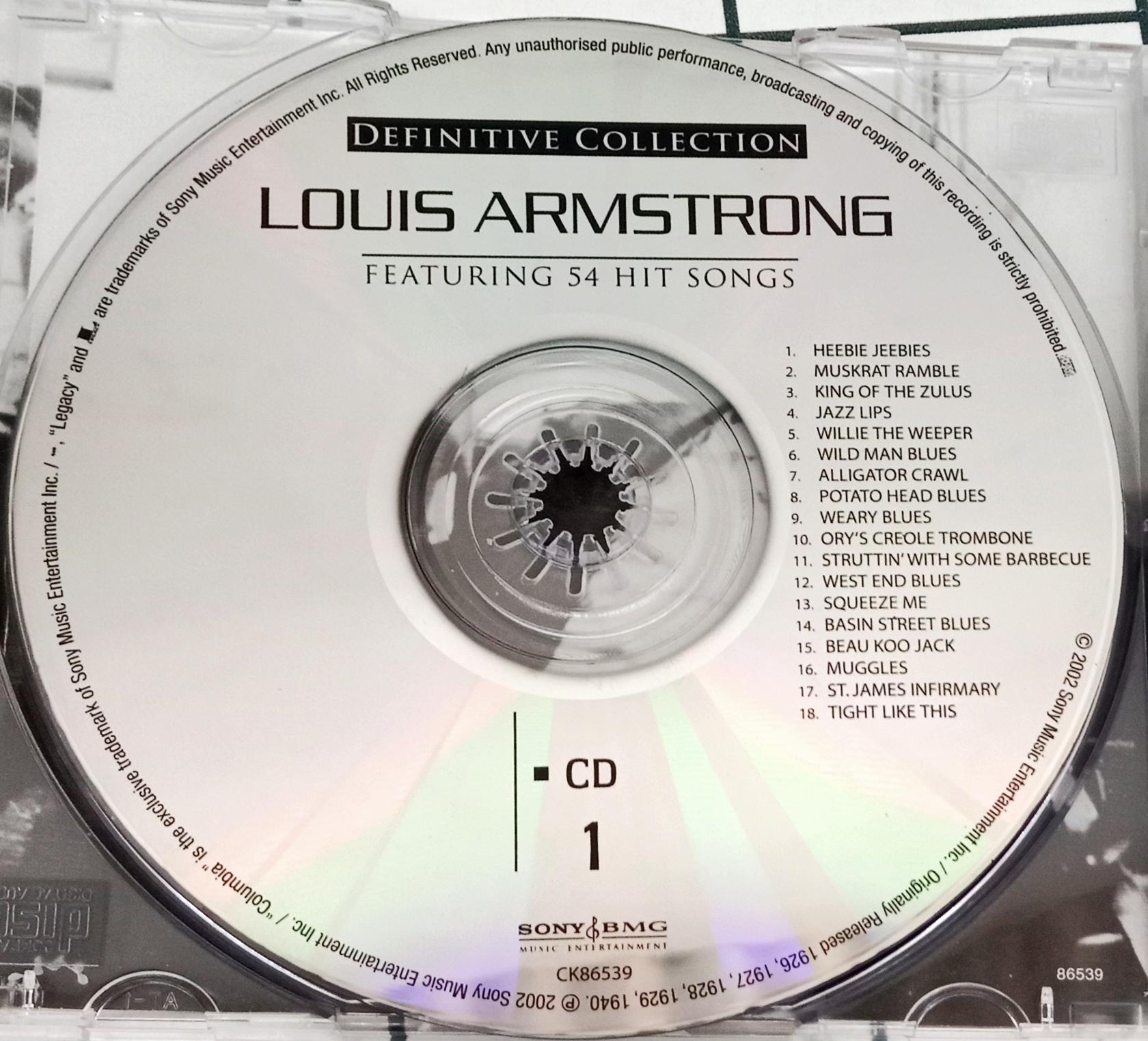 Louis Armstrong -   The Best Of The Hot Five And Hot Seven Recordings (CD)