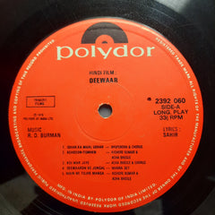 R. D. Burman, Sahir*, Salim Javed - Deewaar (Power Packed Dialogues) (Vinyl)