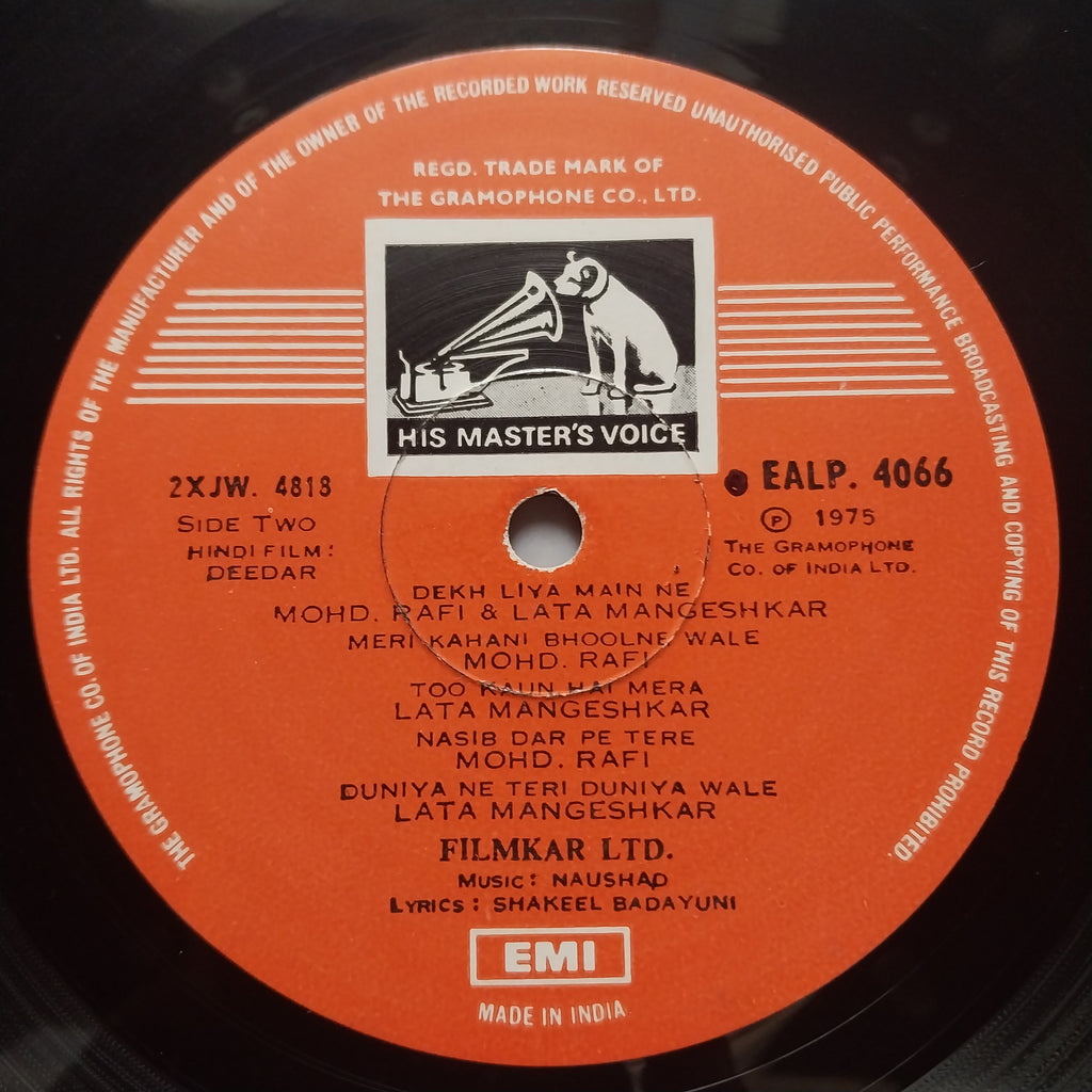 Naushad  - Deedar (Vinyl)