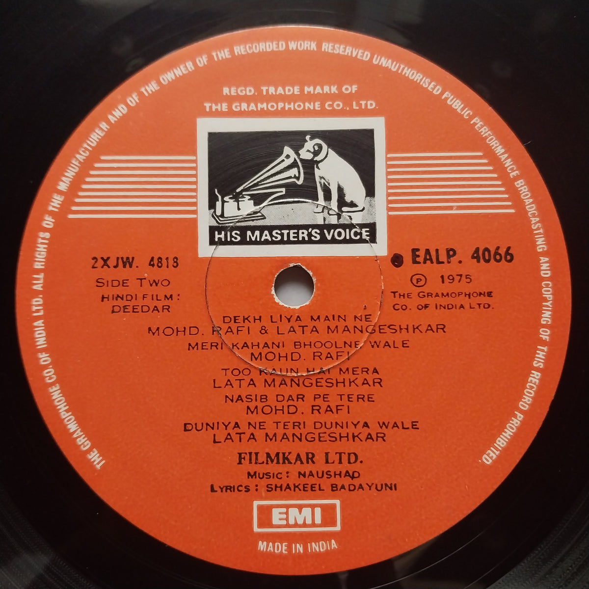 Naushad  - Deedar (Vinyl)
