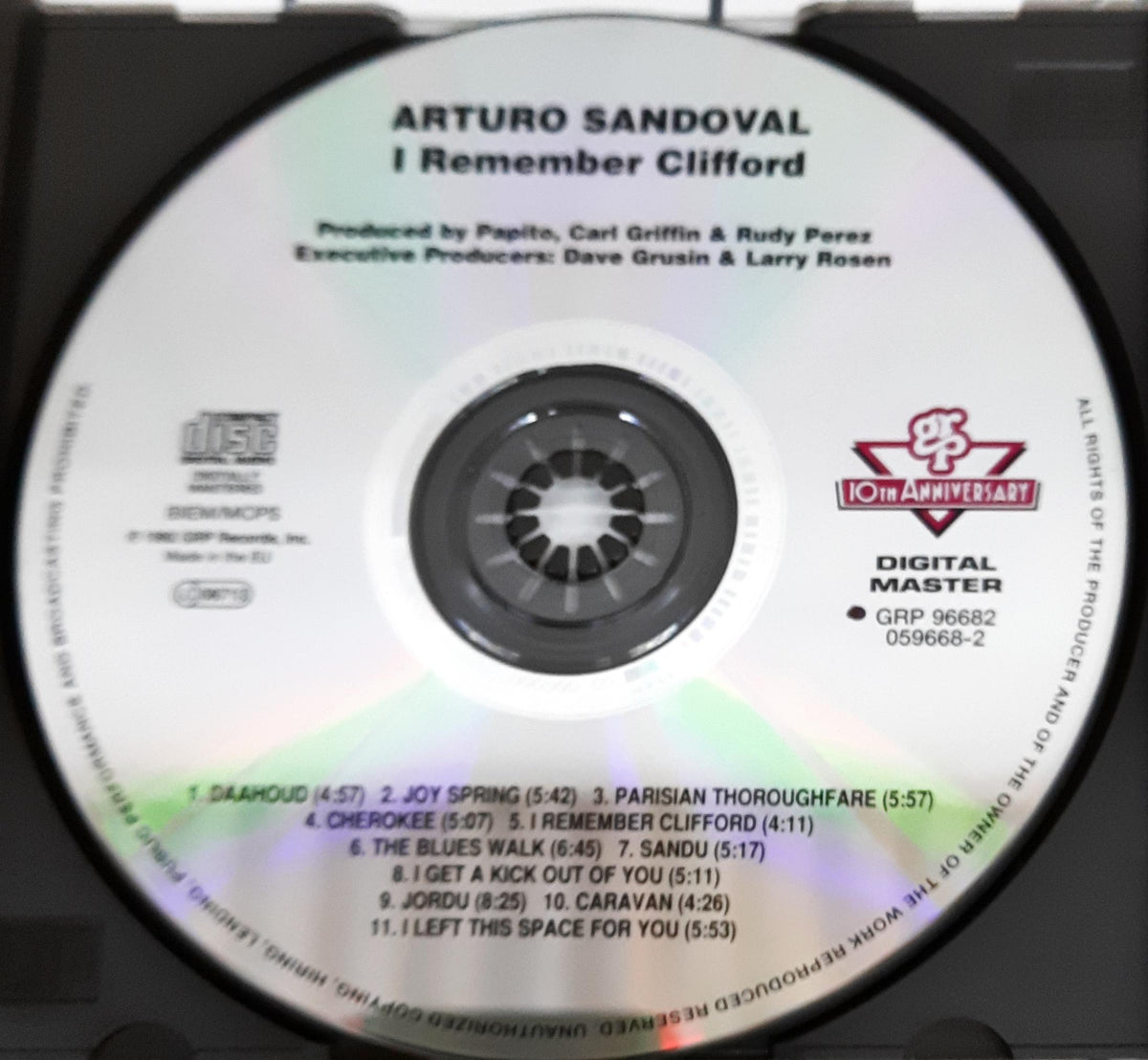 Arturo Sandoval - I Remember Clifford (CD)