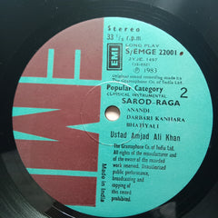 Ustad Amjad Ali Khan*  - Guldasta-E-Raga (Vinyl)