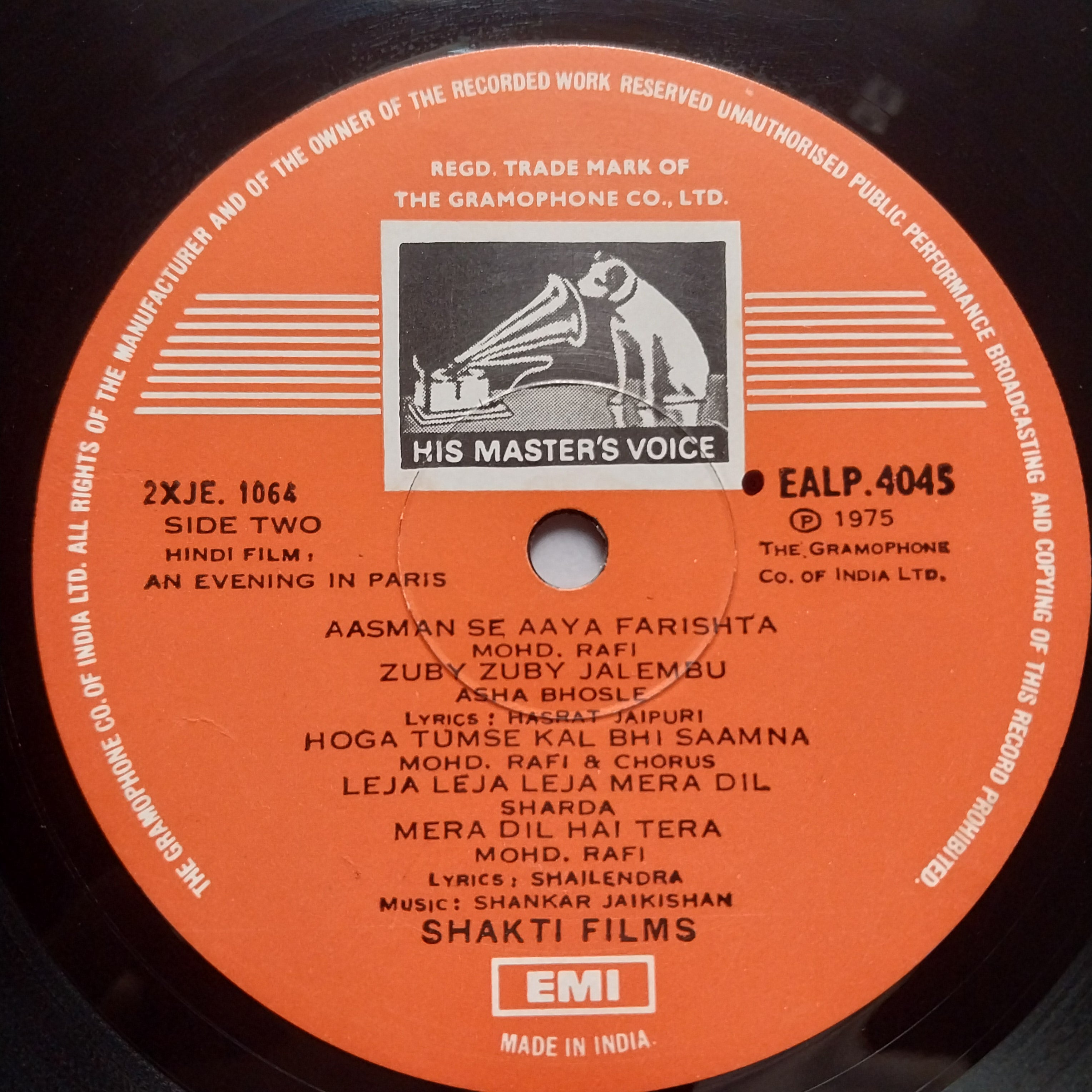 Buy Shankar Jaikishan An Evening In Paris Musiccircle