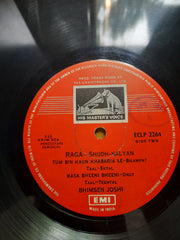 Bhimsen Joshi  - Raga Lalit • Raga Shudh-Kalyan (Vinyl)