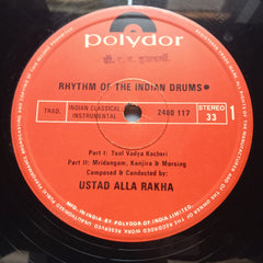 Ustad Alla Rakha - Indian Drums (Vinyl)