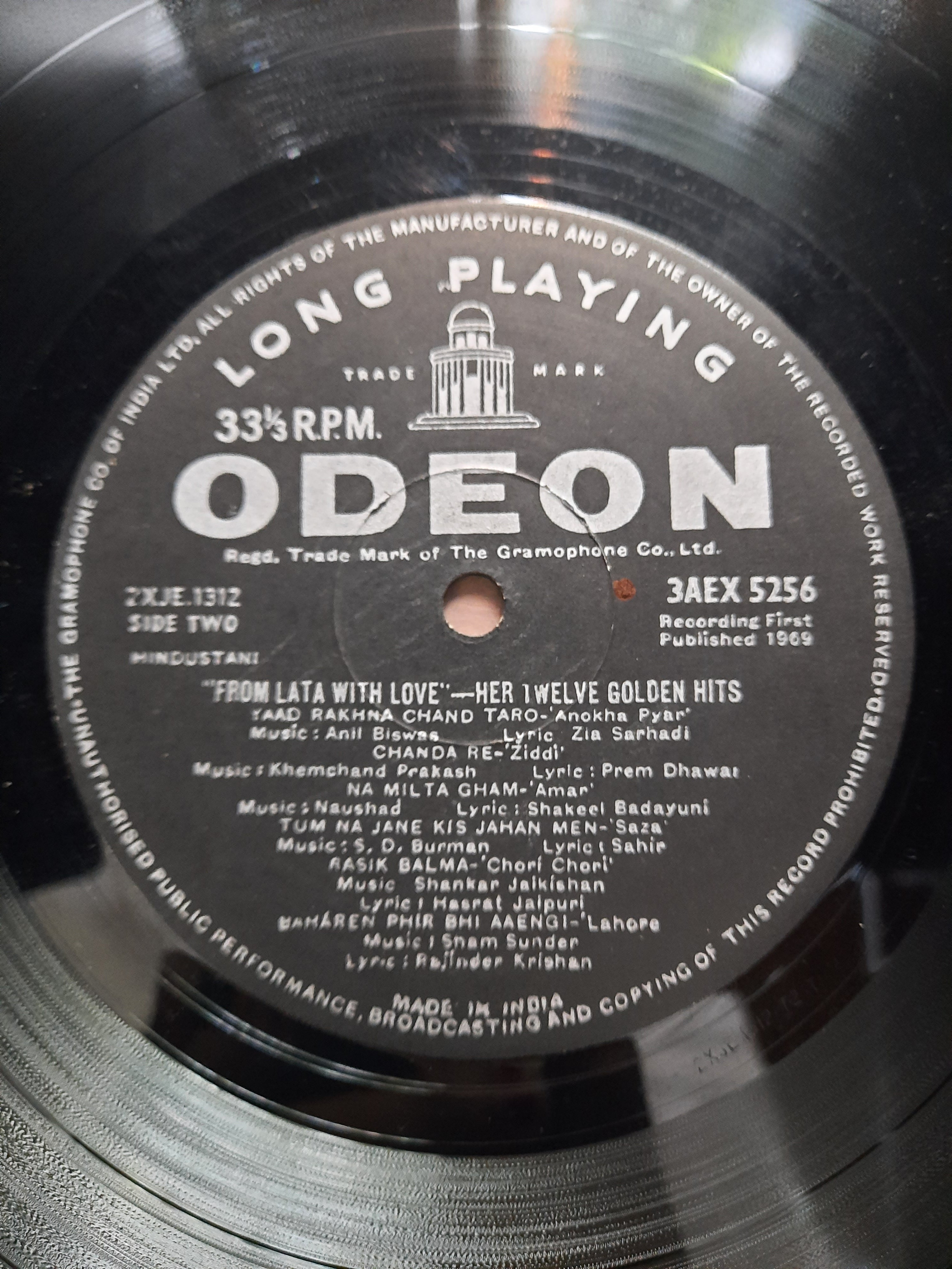 Lata*From Lata With Love  - Her Twelve Golden Hits (Vinyl)