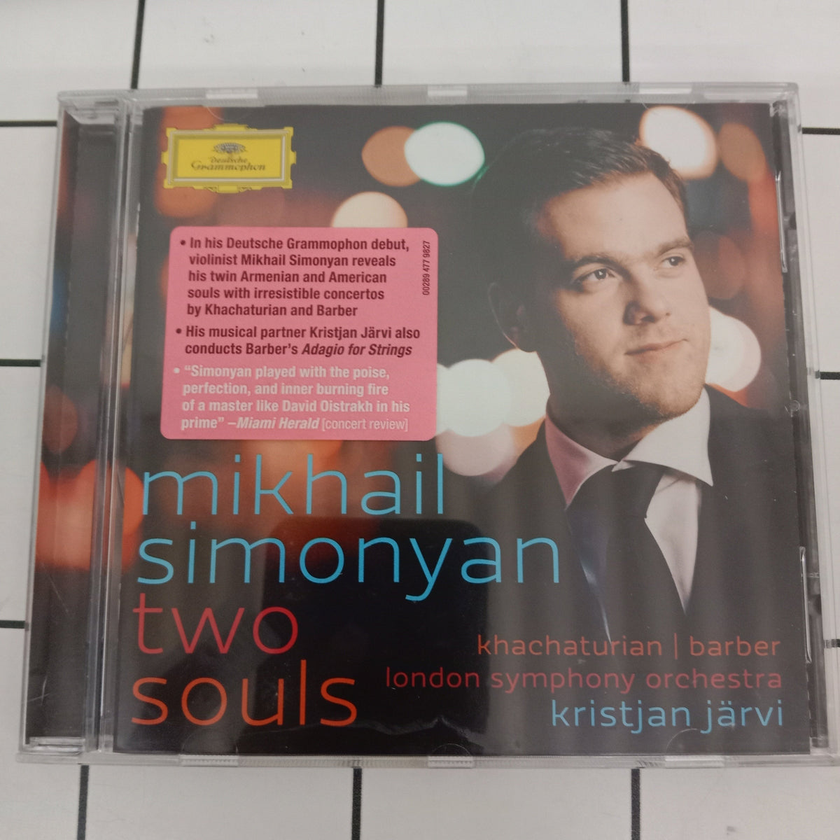 Aram Khatchaturian | Samuel Barber - Mikhail Simonyan, London Symphony Orchestra, Kristjan Järvi - Two Souls (CD)