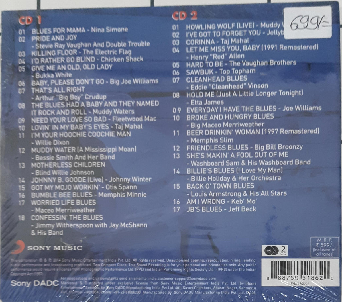 Moods For - Blues (CD)