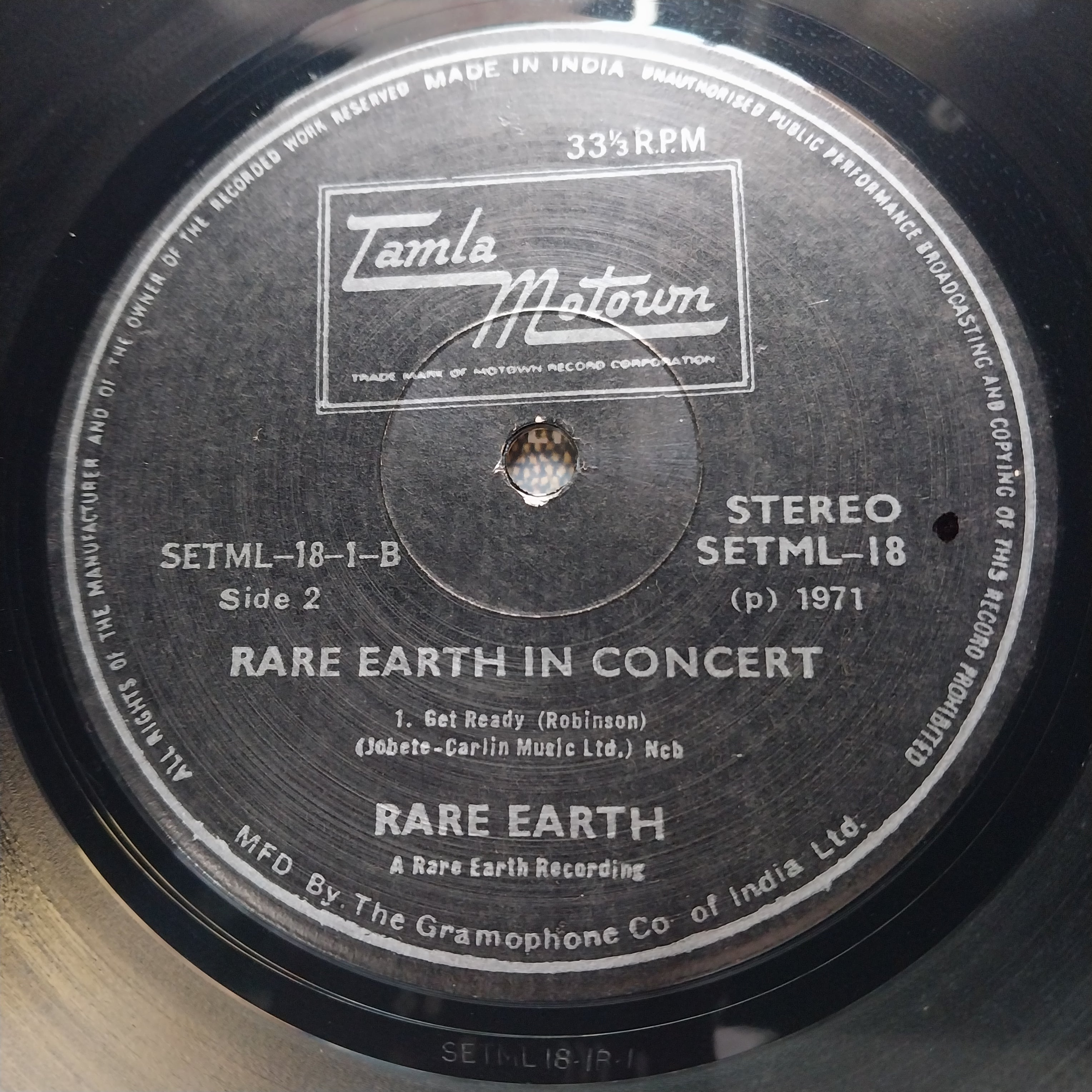 Rare Earth  - Rare Earth In Concert (Vinyl)