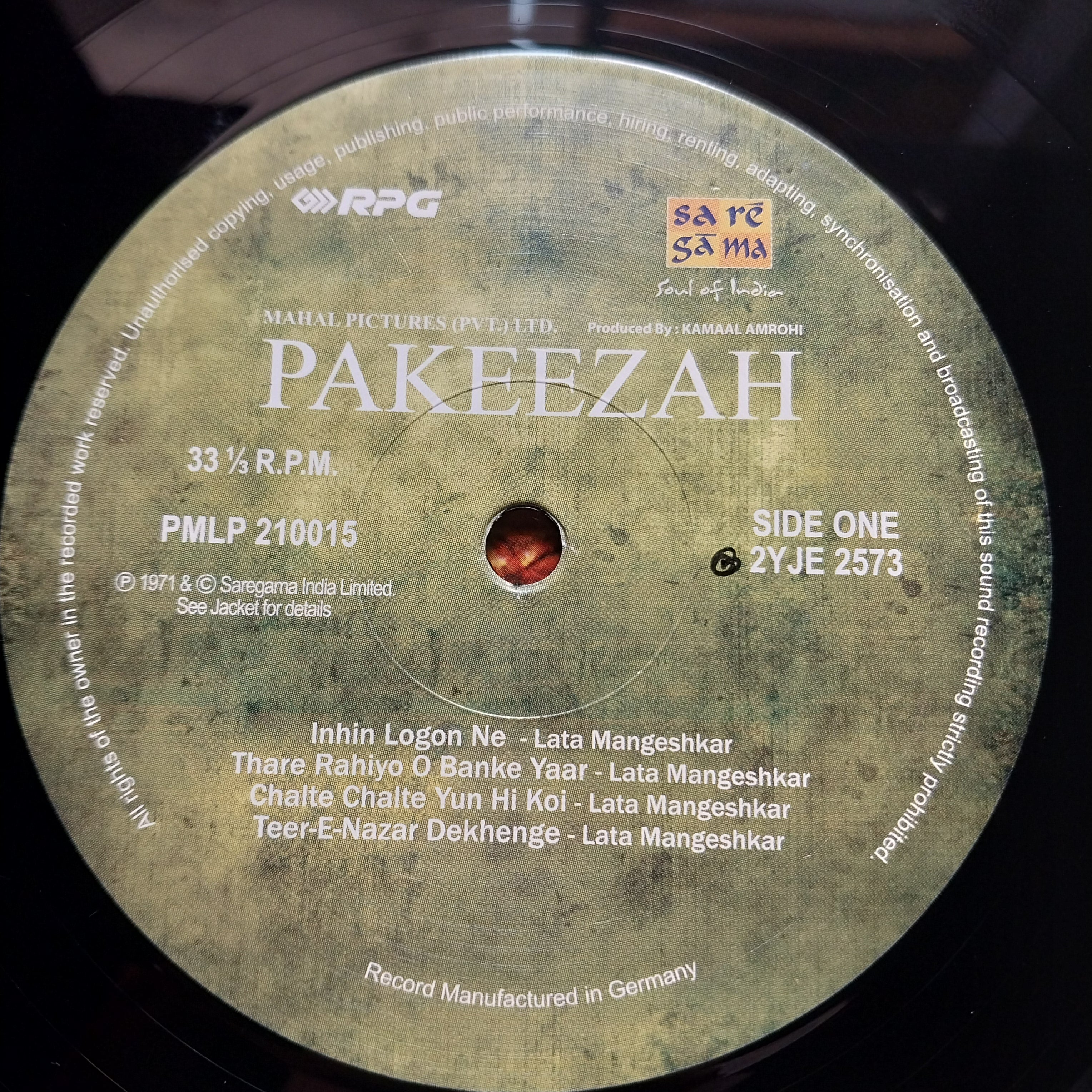 Naushad, Ghulam Mohammad*  - Pakeezah (Vinyl)
