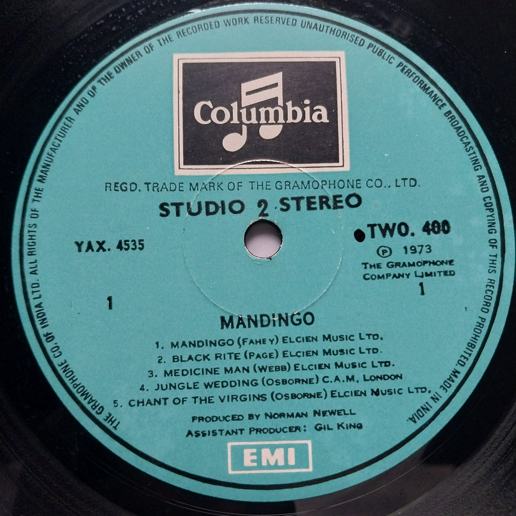 Mandingo  - The Primeval Rhythm Of Life (Vinyl)