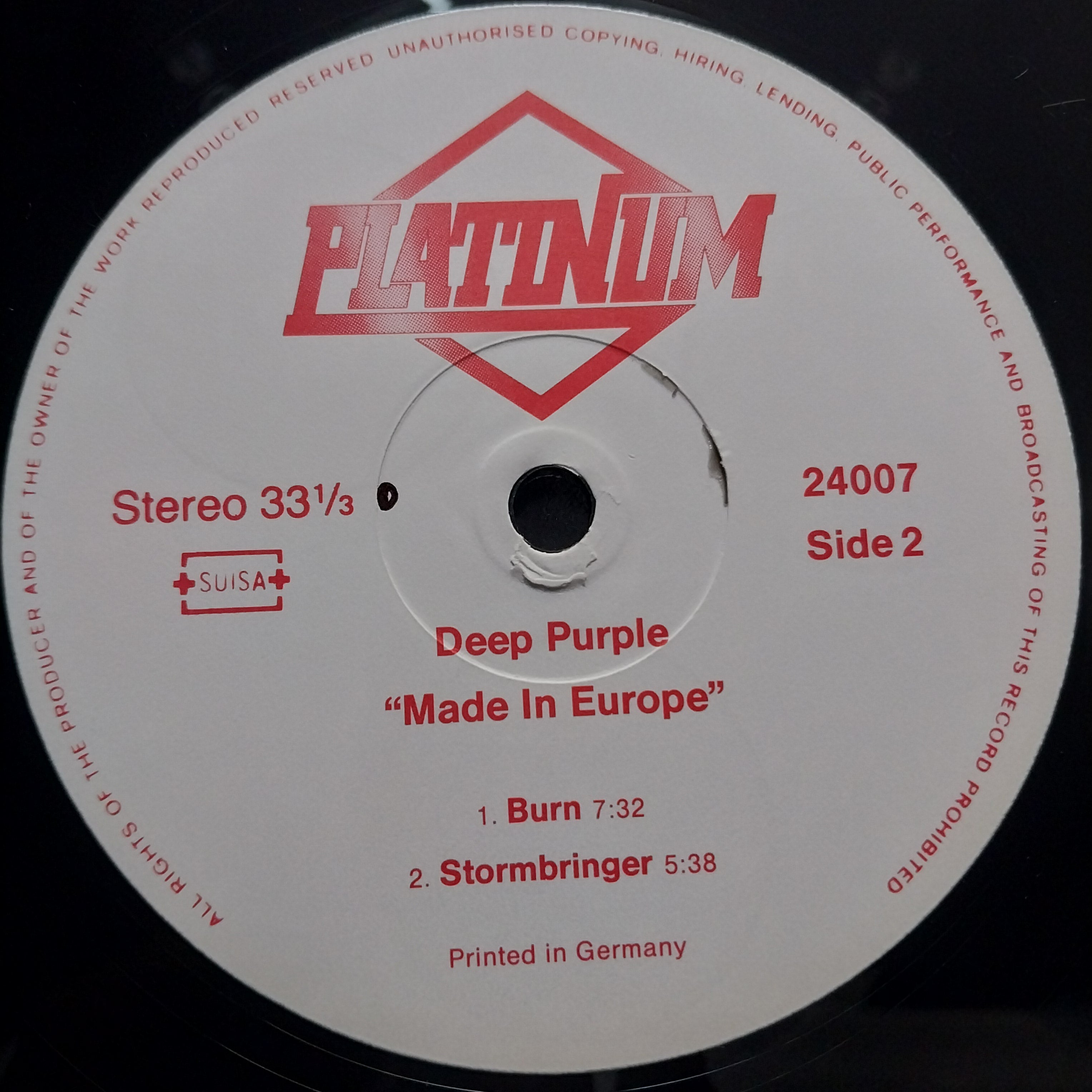 Deep Purple  - Made In Europe (Vinyl)