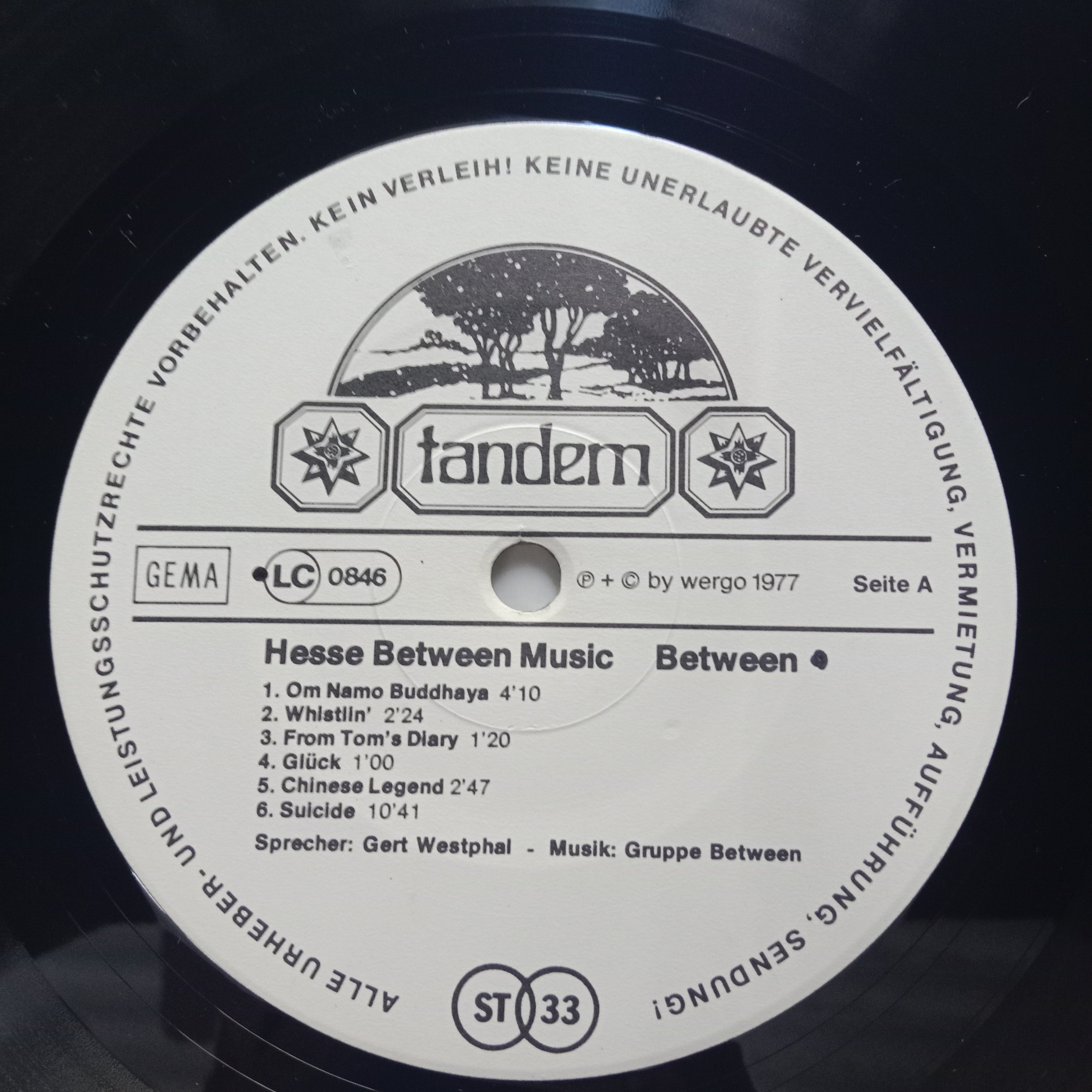 Between - Hesse Between Music (Vinyl)