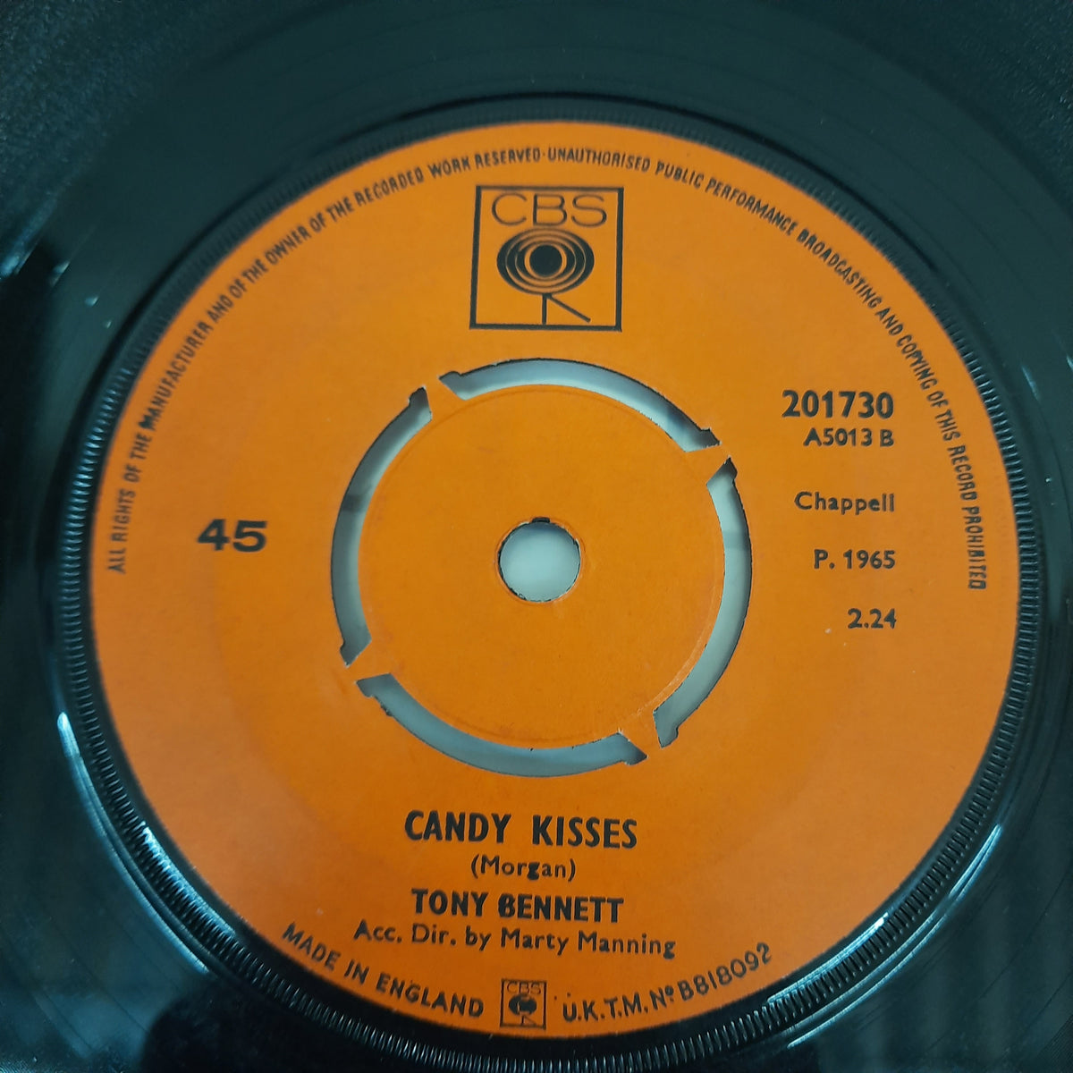 Tony Bennett - (I Left My Heart) In San Francisco (45-RPM)