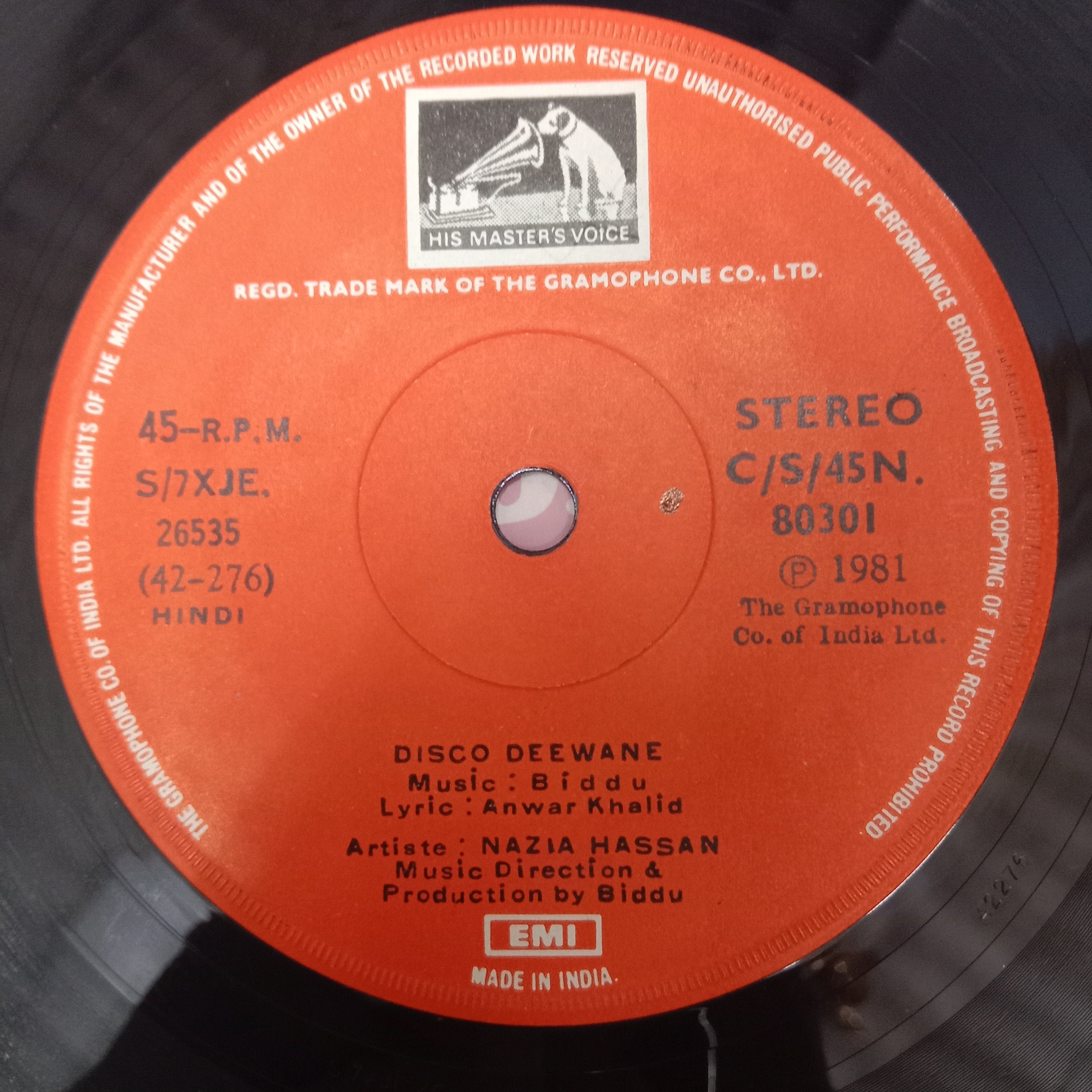 Biddu - Disco Diwane (45-RPM)