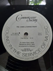 Ustad Ali Akbar Khan*  - Pre-Dawn To Sunrise Ragas (Vinyl)