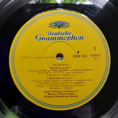 Georges Bizet / Berliner Philharmoniker, Herbert Von Karajan  - Carmen-Suite 1 • L'ArléSienne - Suiten 1 & 2 (Vinyl)