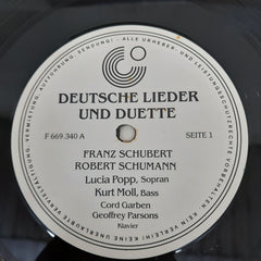 Franz Schubert - Deutsche Lieder Und Duette (Vinyl)