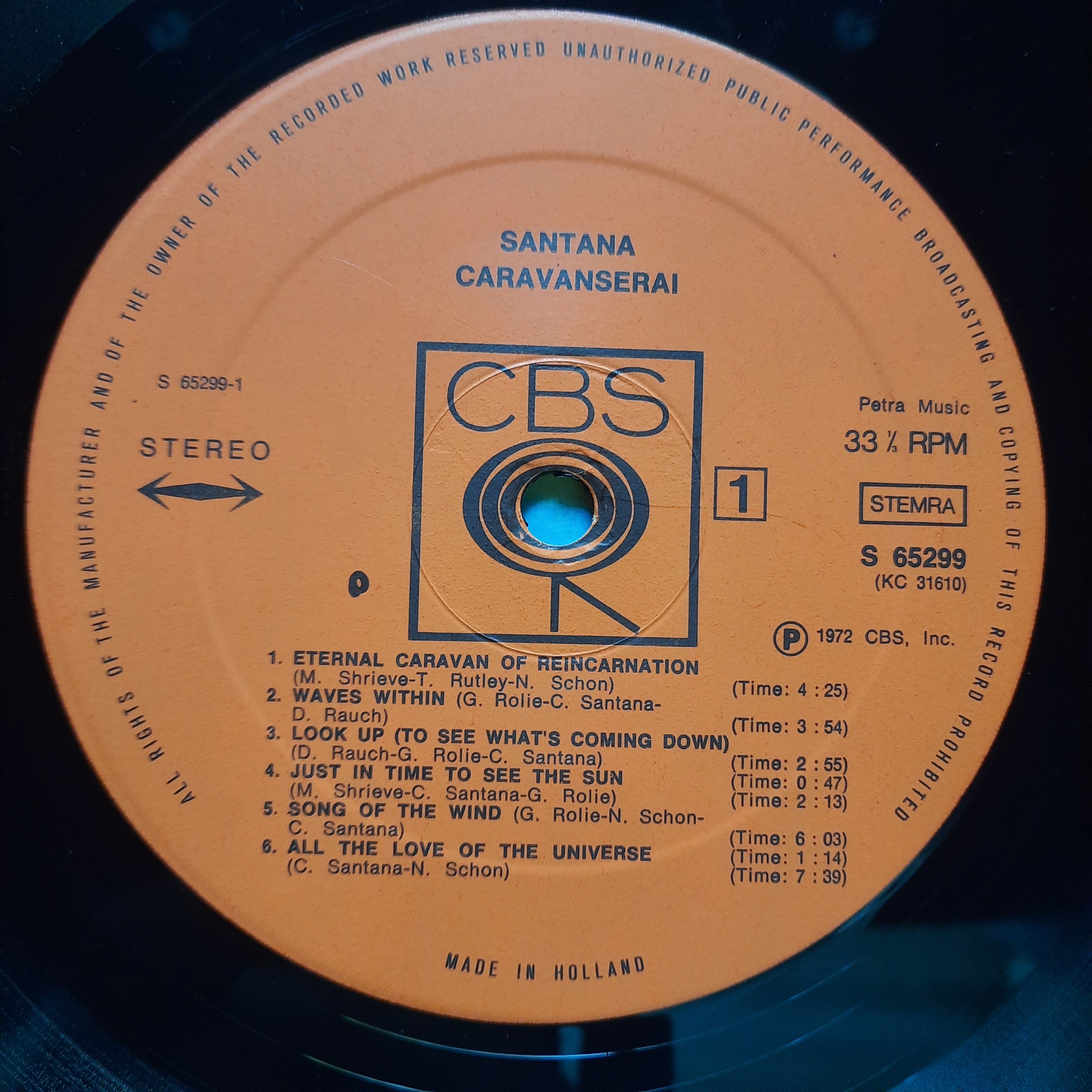 Santana - Caravanserai (Vinyl)