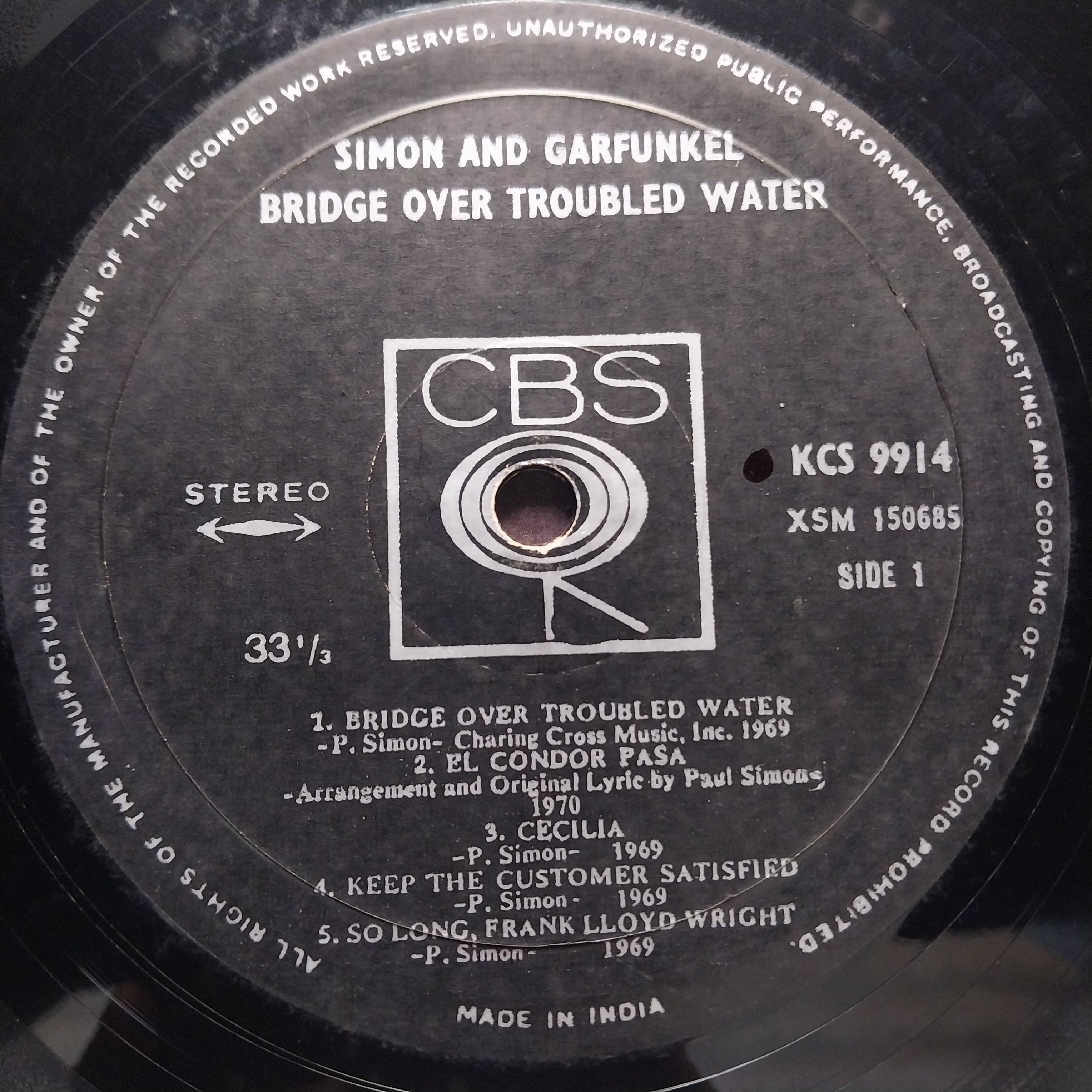 Simon And Garfunkel - Bridge Over Troubled Water (Vinyl)