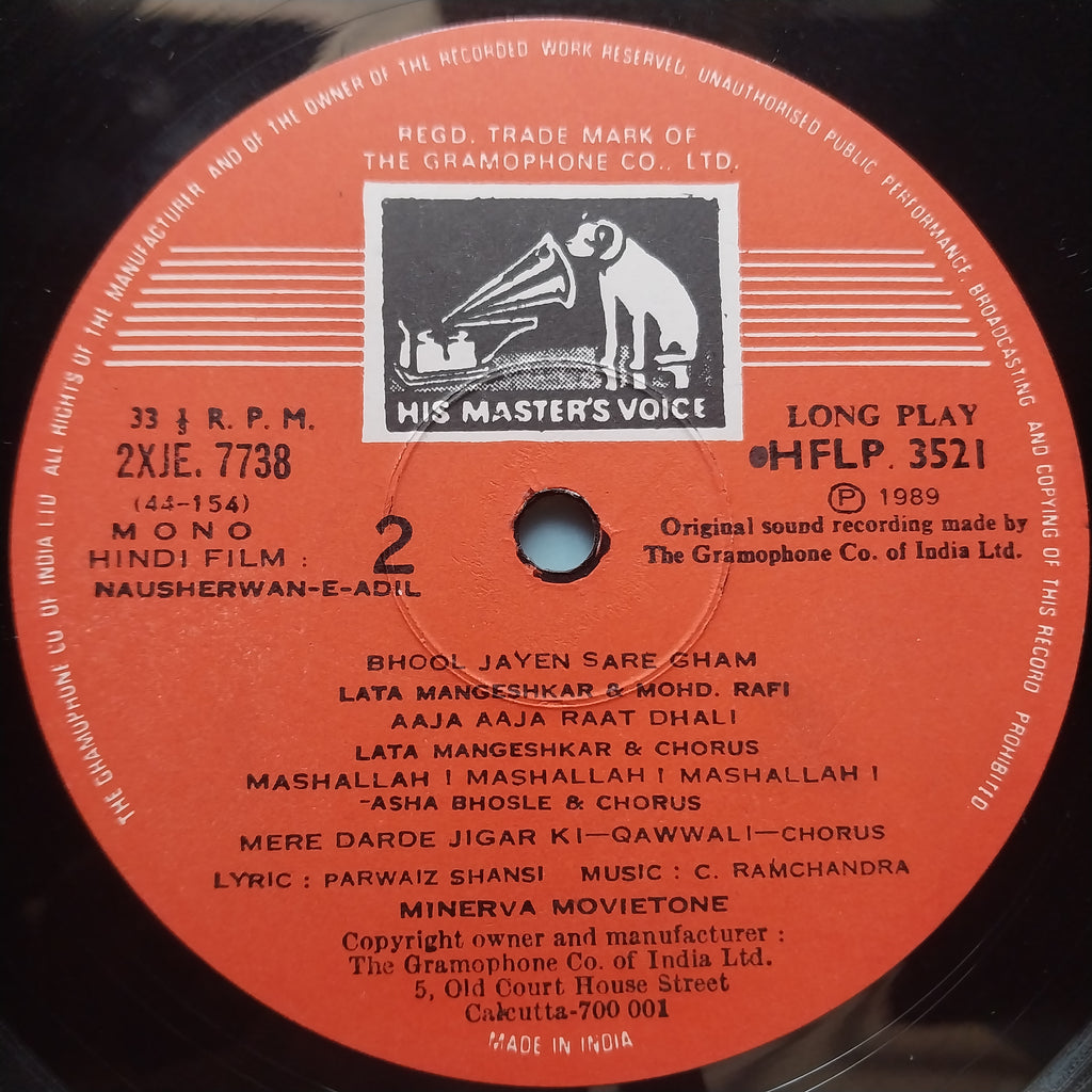 C. Ramchandra  - Nausherwan-E-Adil (Vinyl)