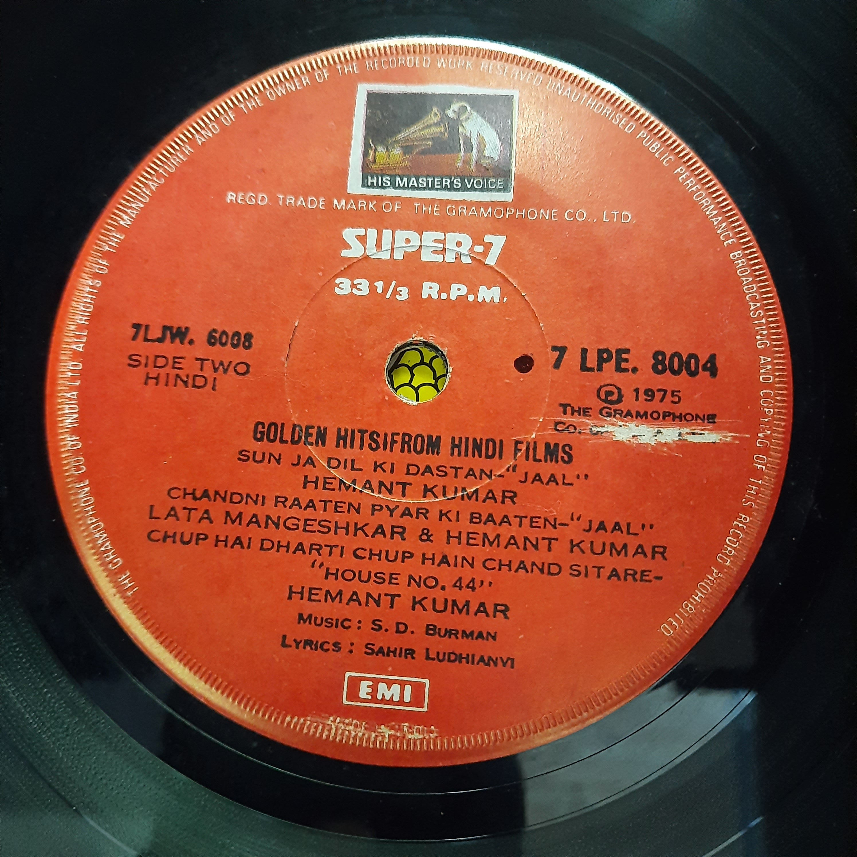Various  - Golden Hits From Hindi Films (45-RPM)