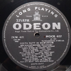 Geeta Dutt - In Memoriam (Vinyl)