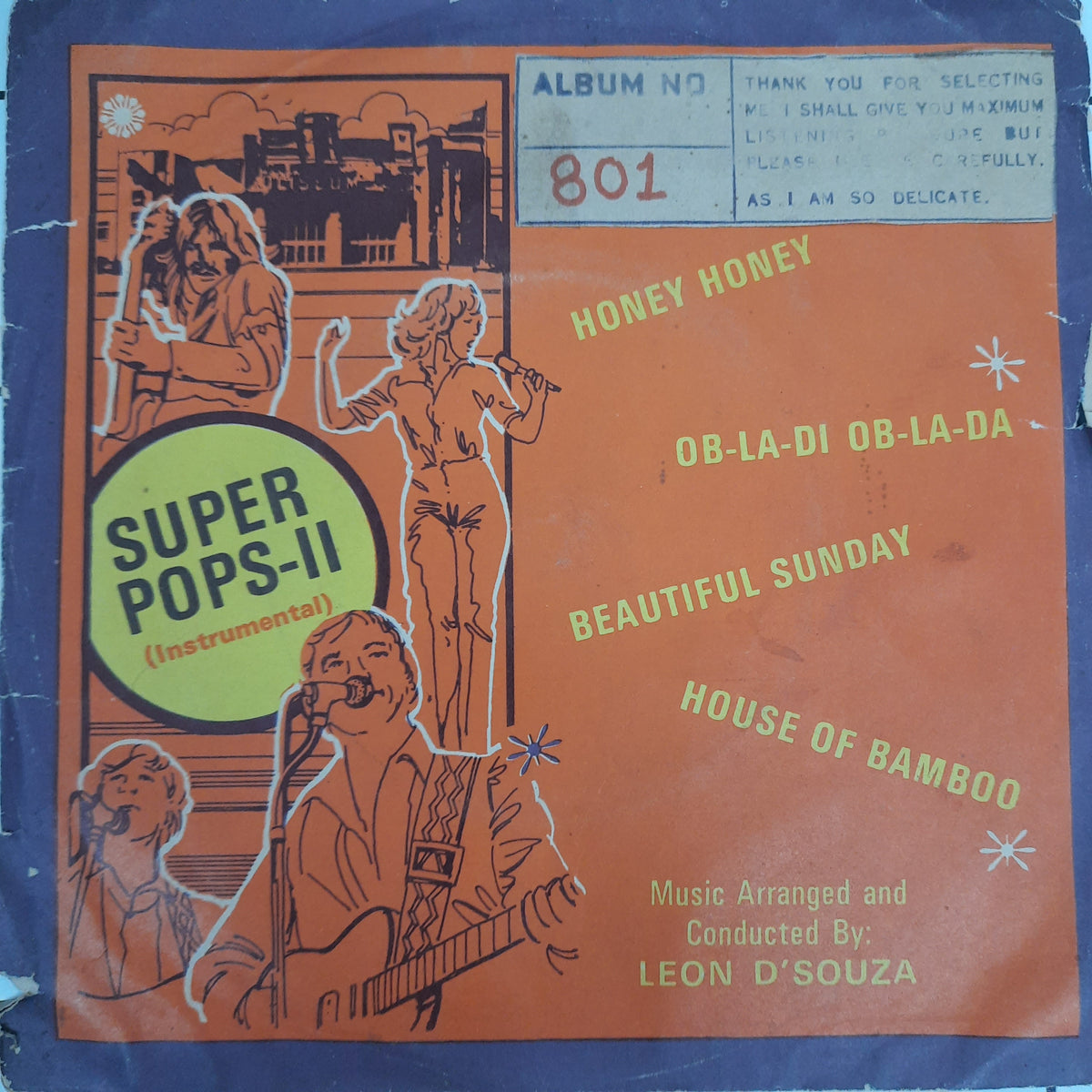 Leon D'Souza - Super Pops-II (45-RPM)