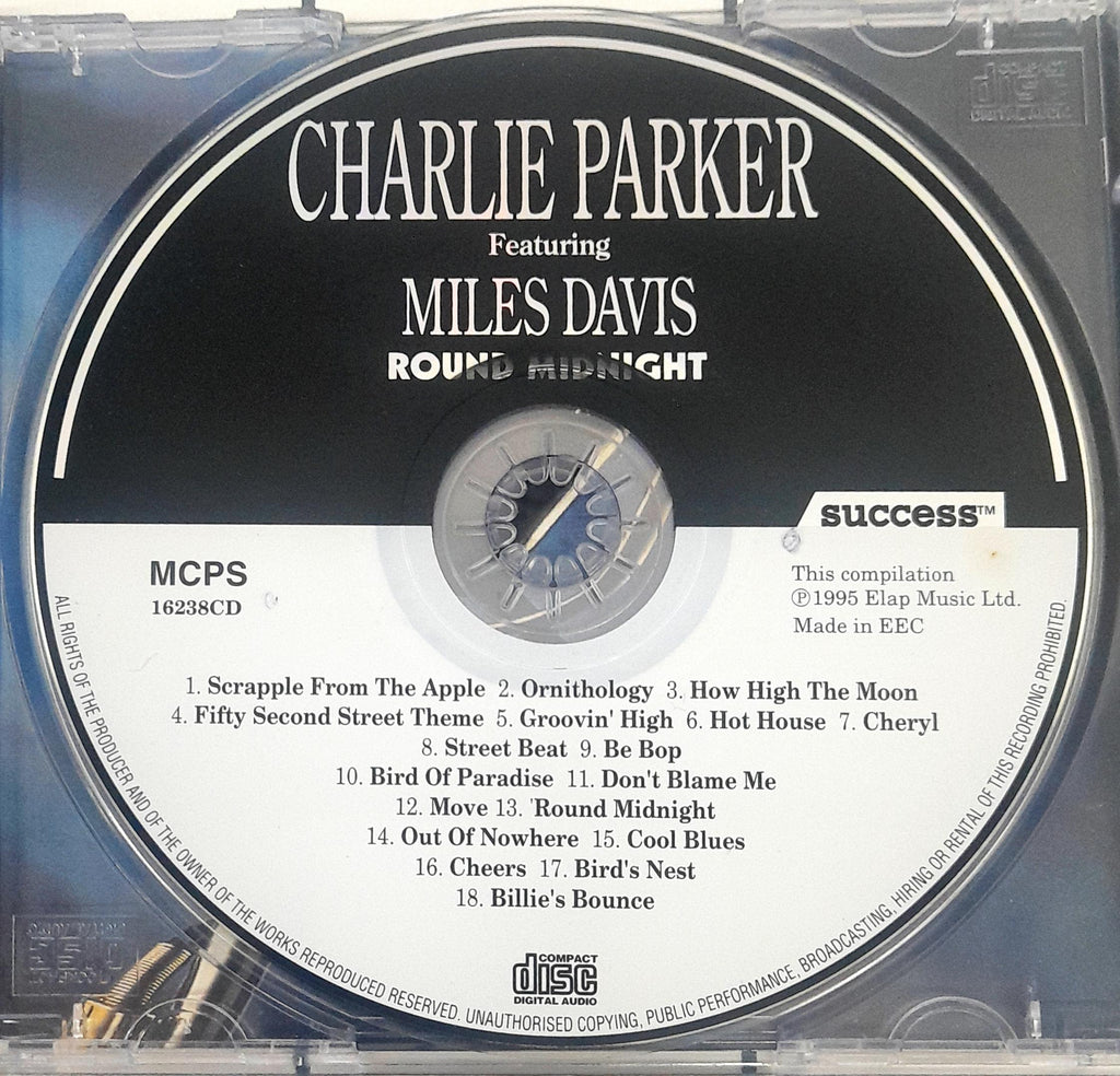 Charlie Parker Featuring Miles Davis - Round Midnight (CD)