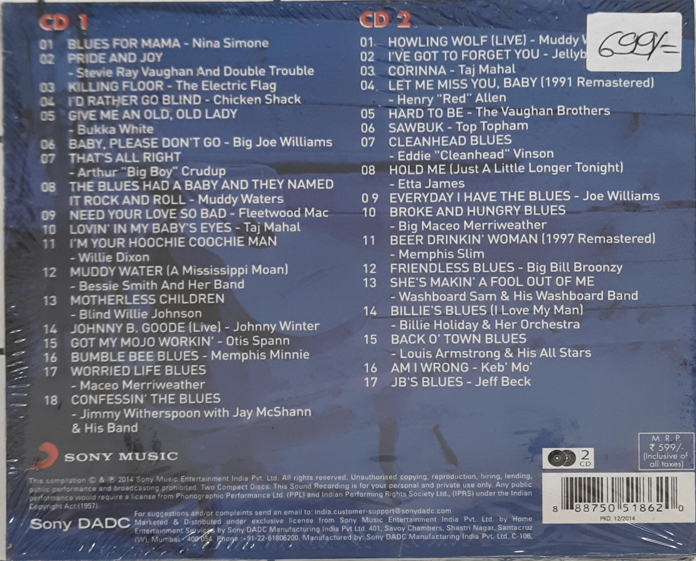 Moods For - Blues (CD)